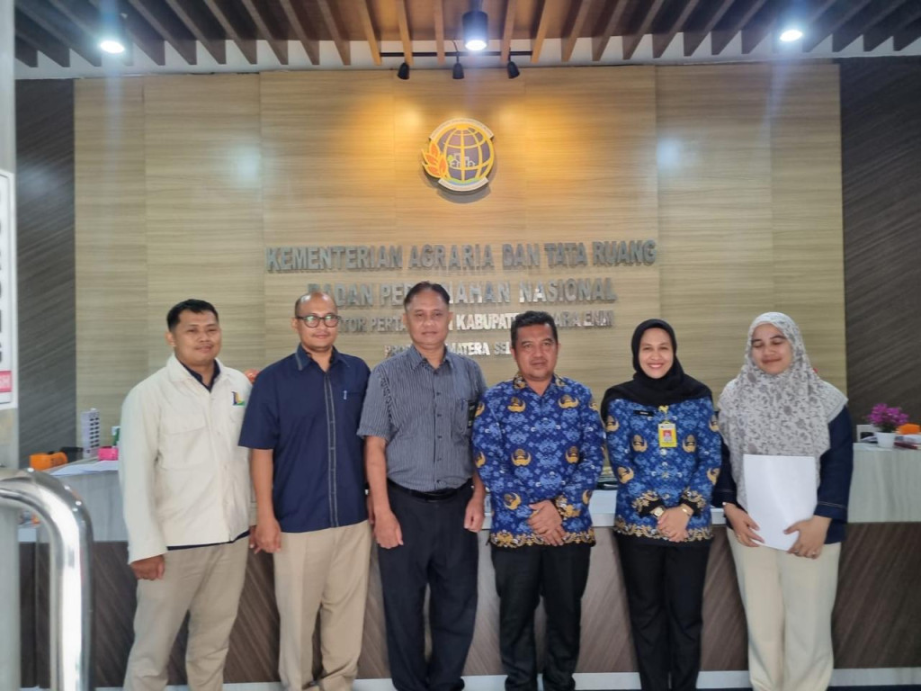 Kantah Muara Enim Perkuat Koordinasi dengan KPKNL Percepat Sertifikasi BMN