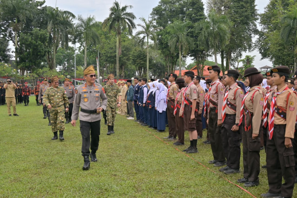 Kapolda Jambi Pimpin Apel Kebangsaan Sabuk Kamtibmas, Perkuat Sinergi Ciptakan Kota Jambi Aman dan Kondusif