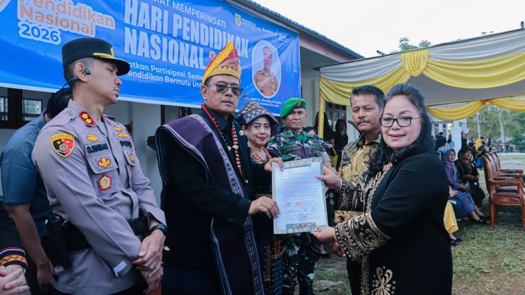Keluarga Ujung Hibahkan Tanah untuk Pembangunan Fasilitas Pendidikan di Kalang Simbara Dairi