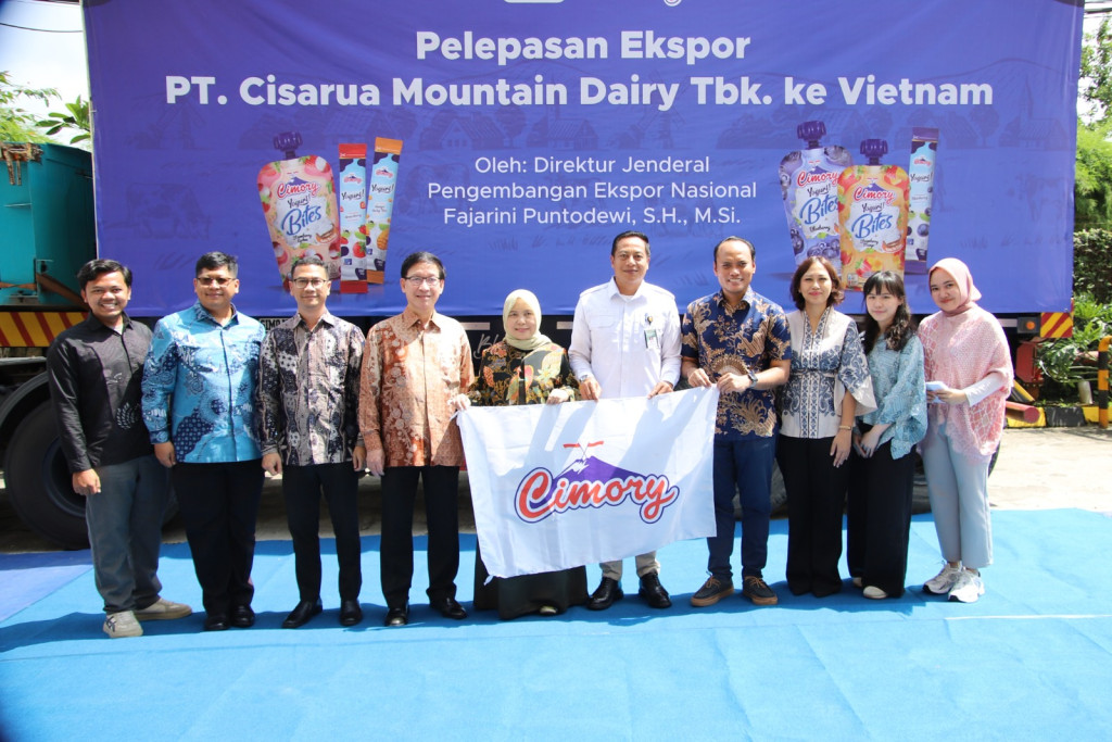 Kemendag Lepas Ekspor Perdana Yogurt Indonesia ke Vietnam Senilai Rp1,13 Miliar