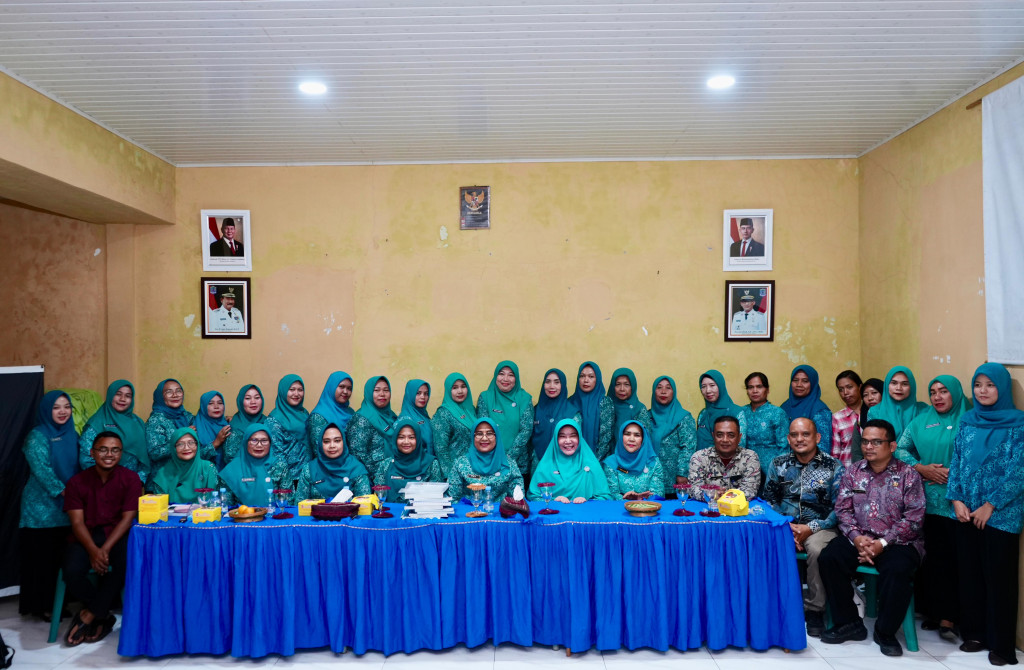 Ketua TP PKK Kota Binjai Tinjau Kesiapan Lomba Tertib Administrasi PKK