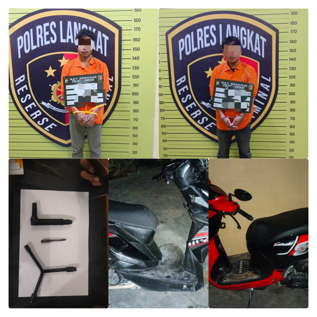 Kolaborasi Polres Langkat dan Masyarakat Berhasil Gagalkan Curanmor di Hotel Grand Stabat, Kapolres Ajak Warga Manfaatkan Layanan 110