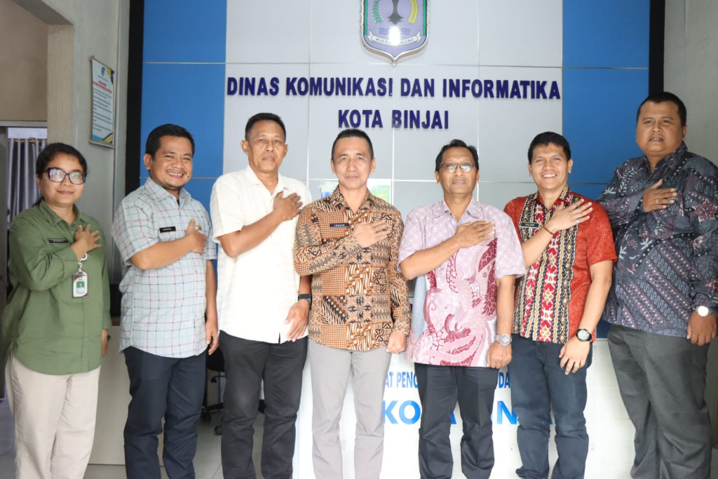 KPU Kota Binjai Perkuat Sinergi Dengan Diskominfo Untuk Publikasi Informasi Kepemiluan