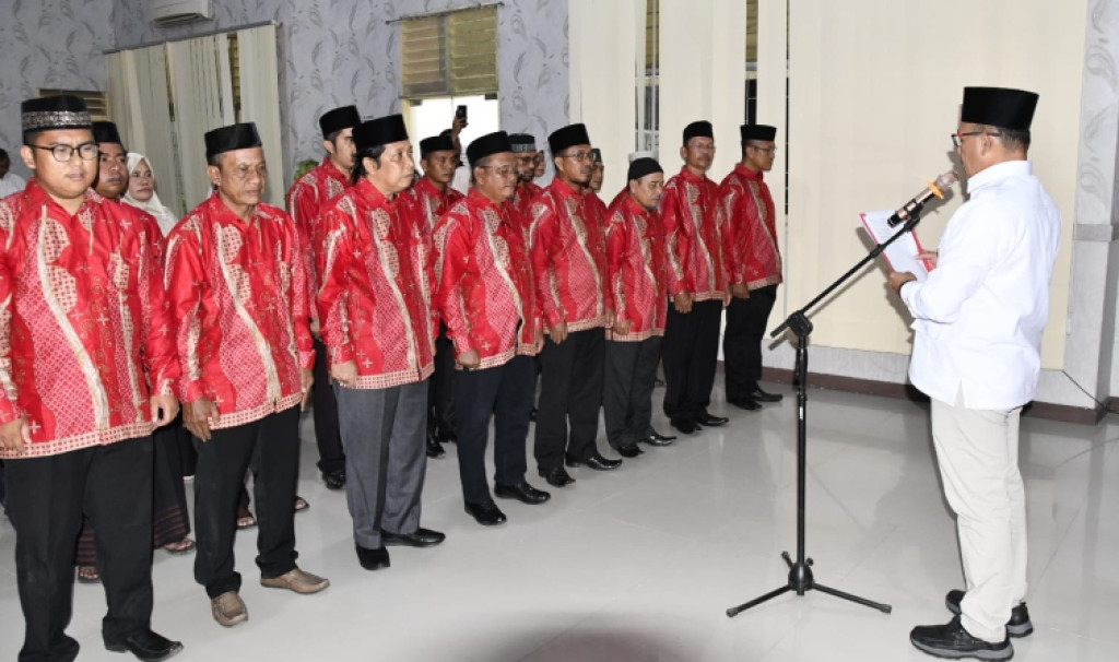 Lantik Dewan Hakim MTQ ke-51 Tahun 2026, Wabup Tapteng Tekankan Tanggung Jawab