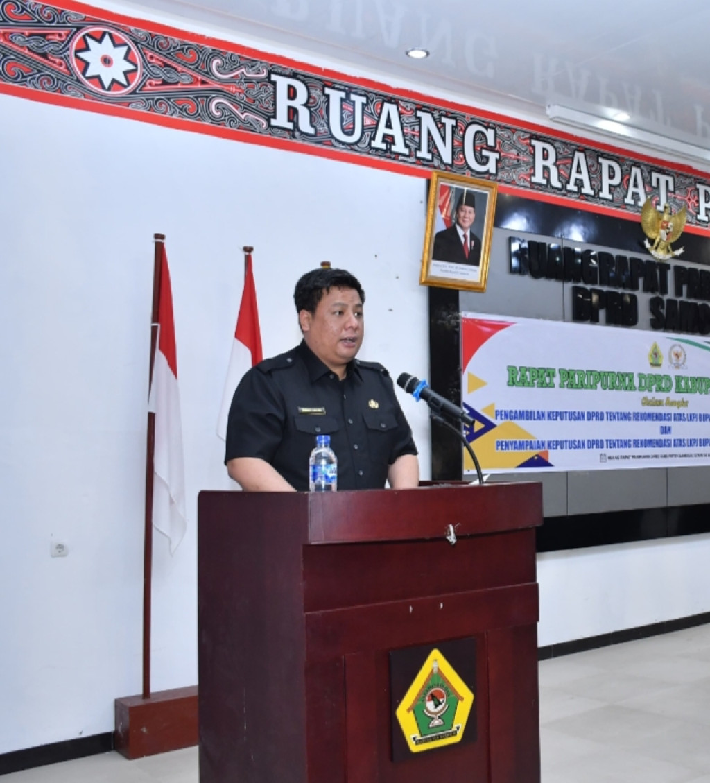 LKPJ Bupati Samosir Tahun Anggaran 2025 di Setujui DPRD Samosir