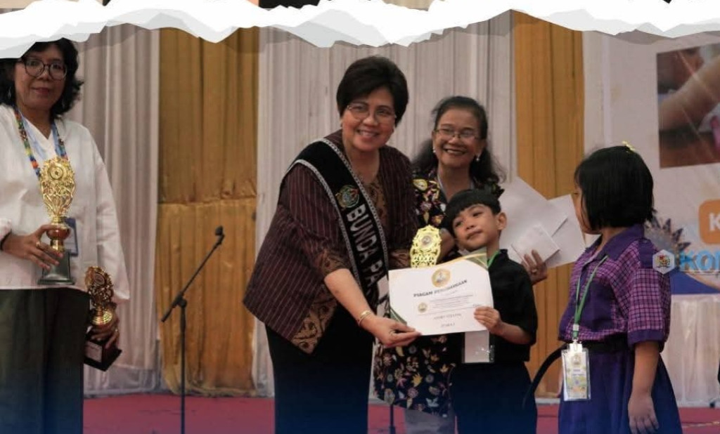 Lomba Seni PAUD dan SD Tingkat Sumut-Aceh 2026,Kontingen Karo Raih 3 Piala