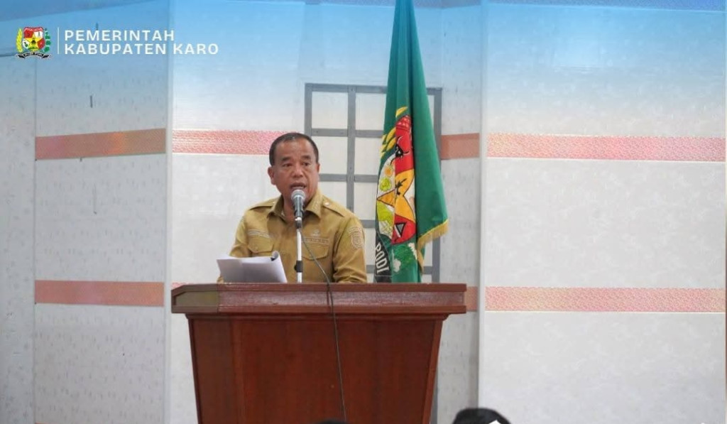 Memperkuat Lintas Sektor Dalam Kepastian Hukum dan Kesejahteraan Masyarakat,Bupati Karo Buka Rakor Gugus Tugas Reforma Agraria Tahun 2026