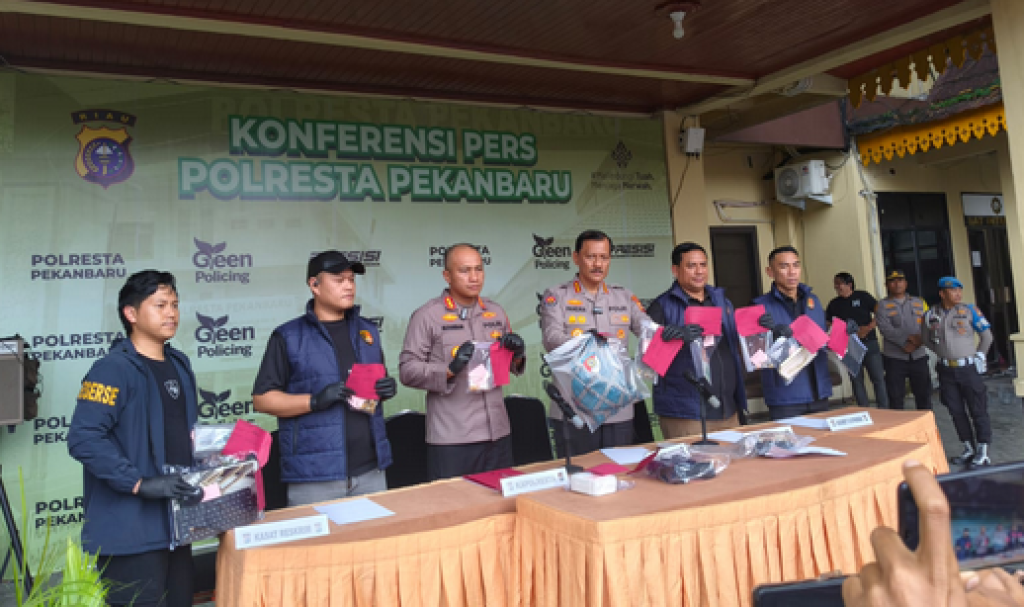 Menantu Jadi Dalang Pembunuhan Lansia di Pekanbaru, Empat Pelaku Ditangkap