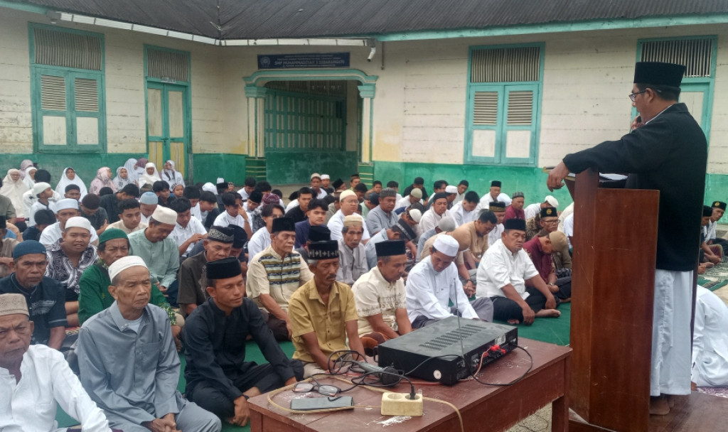 Muhammadiyah Sibabangun Gelar Salat Iduladha, Khatib Sampaikan Pesan Ketaqwaan Hingga Soroti Pelaksanaan MTQ