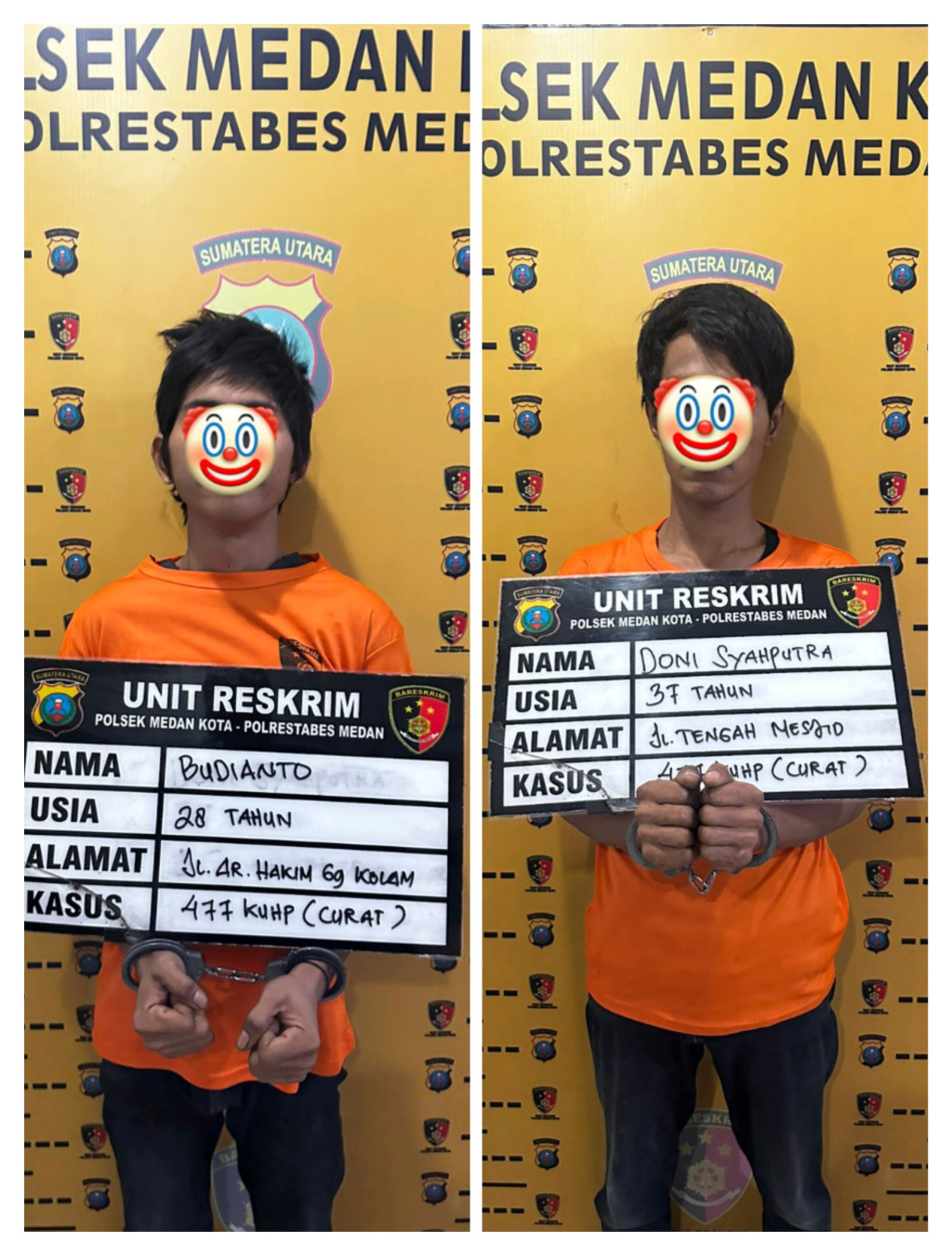 Nekat Bongkar Rumah dan Curi Barang, 2 Pria Diciduk Polisi