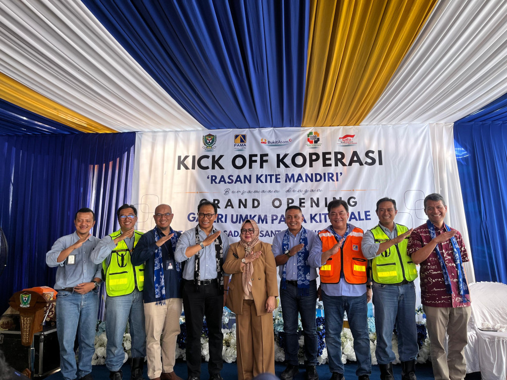 PAMA Perkuat Transisi Ekonomi Pascatambang, Resmikan Galeri UMKM dan Koperasi di Muara Enim