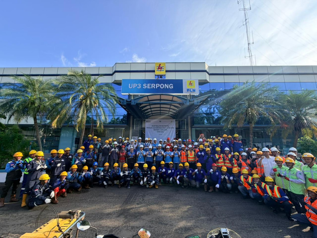 Pastikan Mitra Kerja Terapkan Budaya K3, PLN UP3 Serpong Tegas Lakukan Pemeriksaan secara Rutin