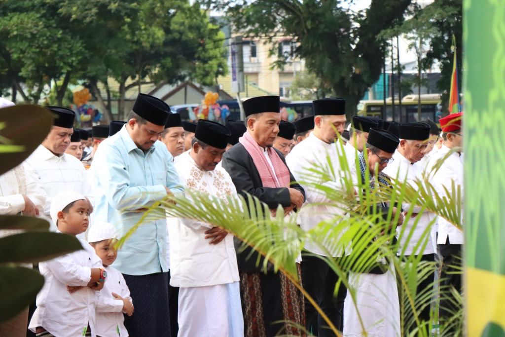 Pemko Binjai Gelar Salat Idul Adha 1447 H di Lapangan Merdeka dihadiri Gubernur Sumatera Utara