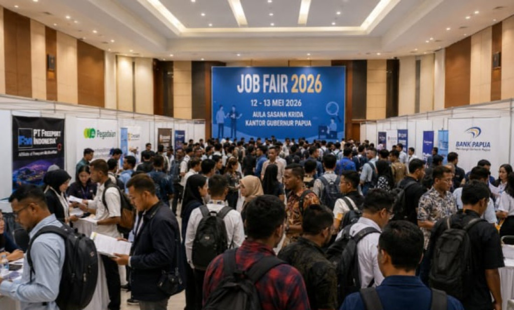 Pemprov Papua Gelar Job Fair 2026, 36 Perusahaan Buka Lowongan Kerja