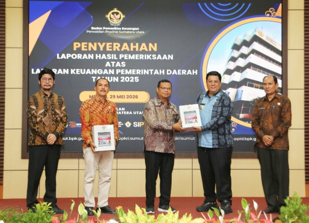 Penghargaan yang Berturut-turut Buat Kabupaten Samosir yang Raih Opini WTP Untuk yang ke-9 di 2026