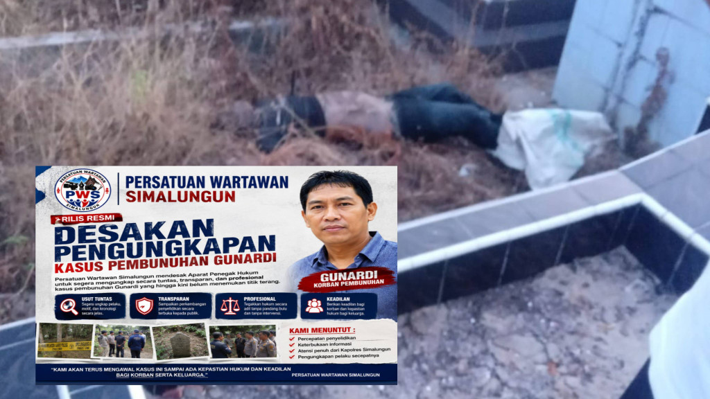 Persatuan Wartawan Simalungun Desak Polsek Bandar Huluan Ungkap Kasus Kematian Gunardi