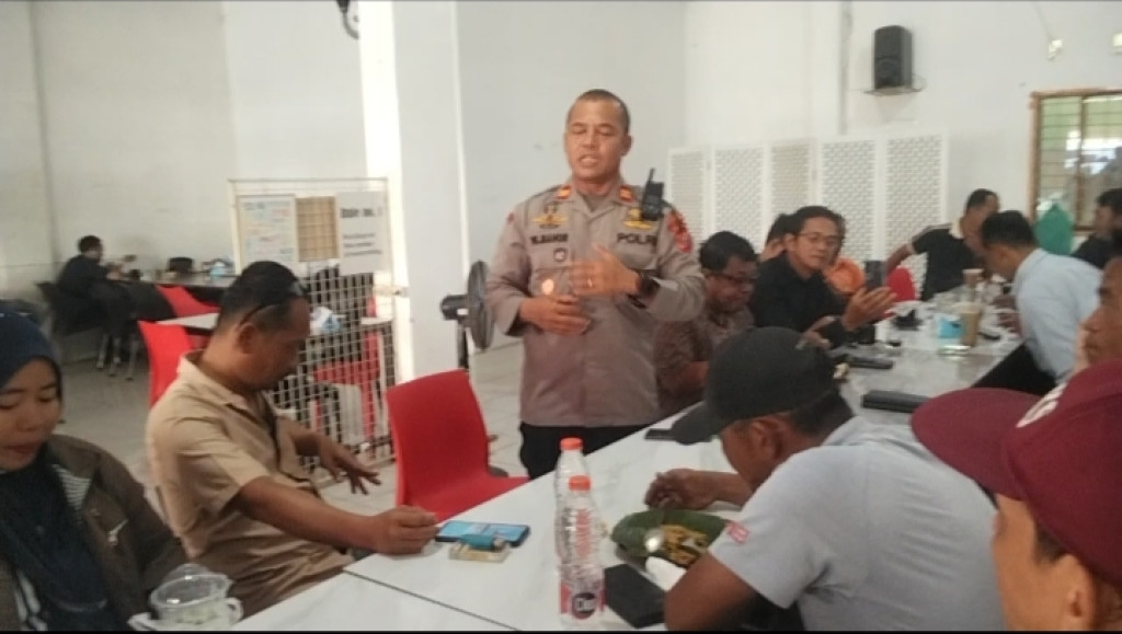 Persatuan Wartawan Simalungun Ngopi Bersama Kapolsek Bandar Huluan, Kasus Pembunuhan Gunardi dan Narkoba Jadi Sorotan