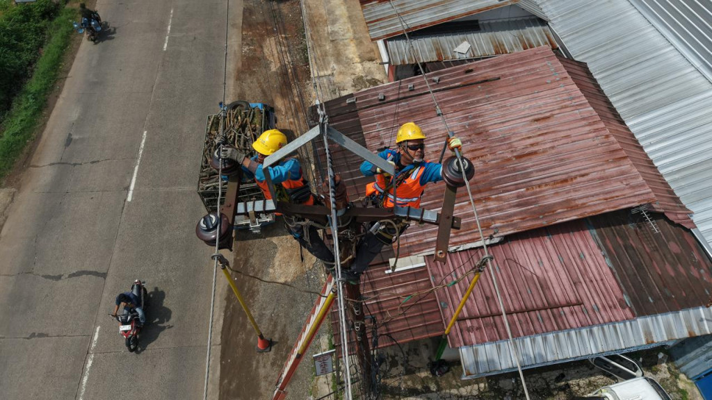 PLN UP3 Depok Laksanakan HAR Gabungan Jaringan Kelistrikan di Gunung Sindur