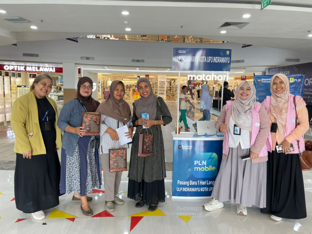 PLN UP3 Indramayu Hadir di Mall, Kenalkan Program “Satu Hari Langsung Nyala