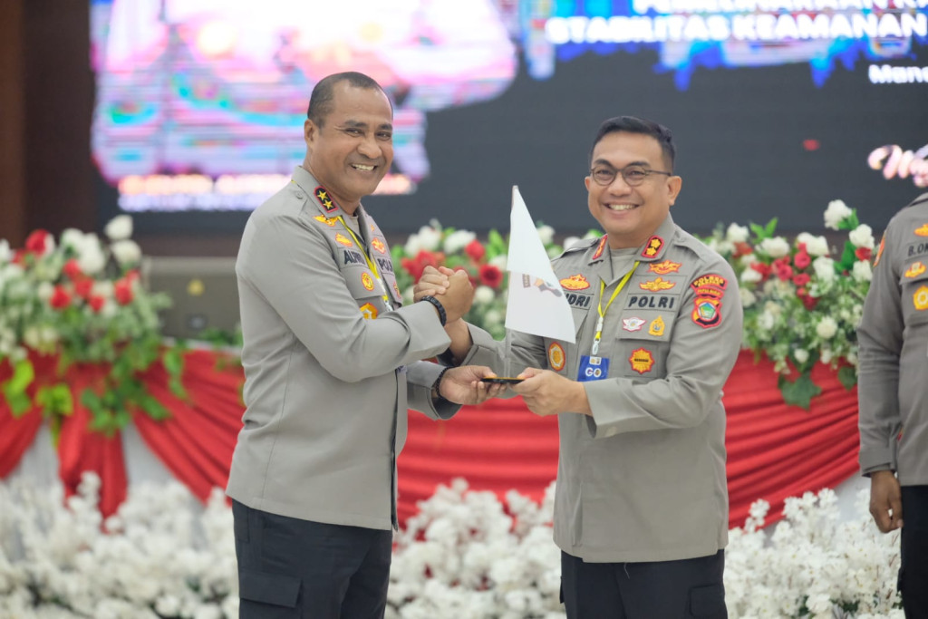 Polres Fakfak Raih Peringkat Pertama Giat Kepolisian Triwulan I 2026 di Polda Papua Barat