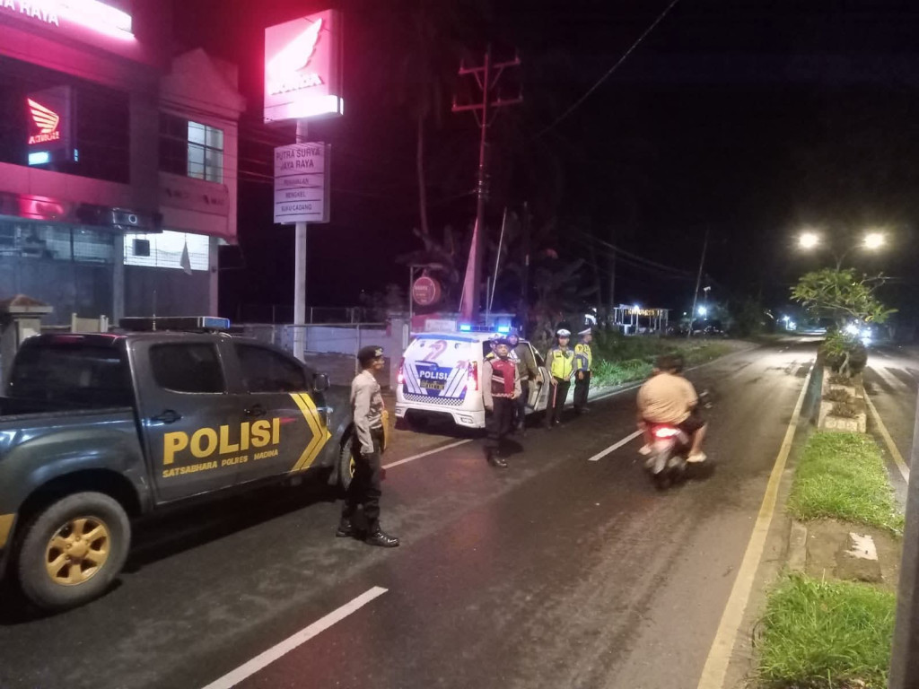 Polres Madina Gelar Patroli KRYD Antisipasi Gangguan Kamtibmas di Wilayah Kota Panyabungan