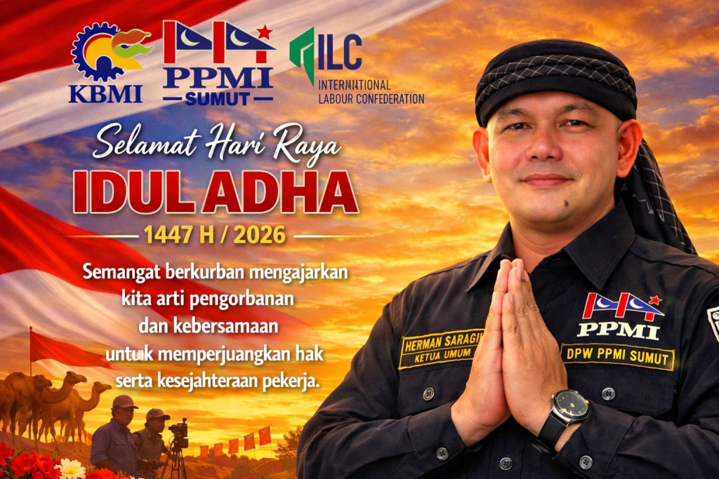 PPMI Provinsi Sumut teguhkan Solidaritas Buruh dalam Semangat Pengorbanan