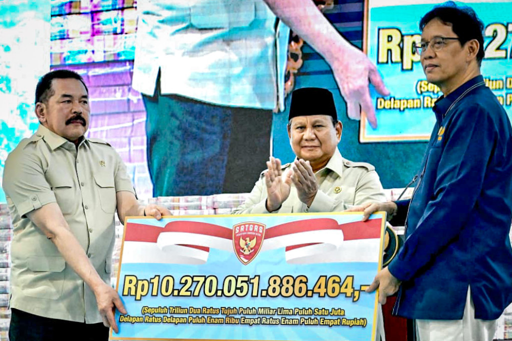 Prabowo Saksikan Penyelamatan Kekayaan Negara: Rp10,27 Triliun dan 2,37 Juta Hektare Kawasan Hutan Kembali ke Negara