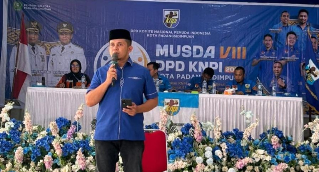 Ricky Agova Siregar Nakhodai KNPI Padangsidimpuan Secara Aklamasi