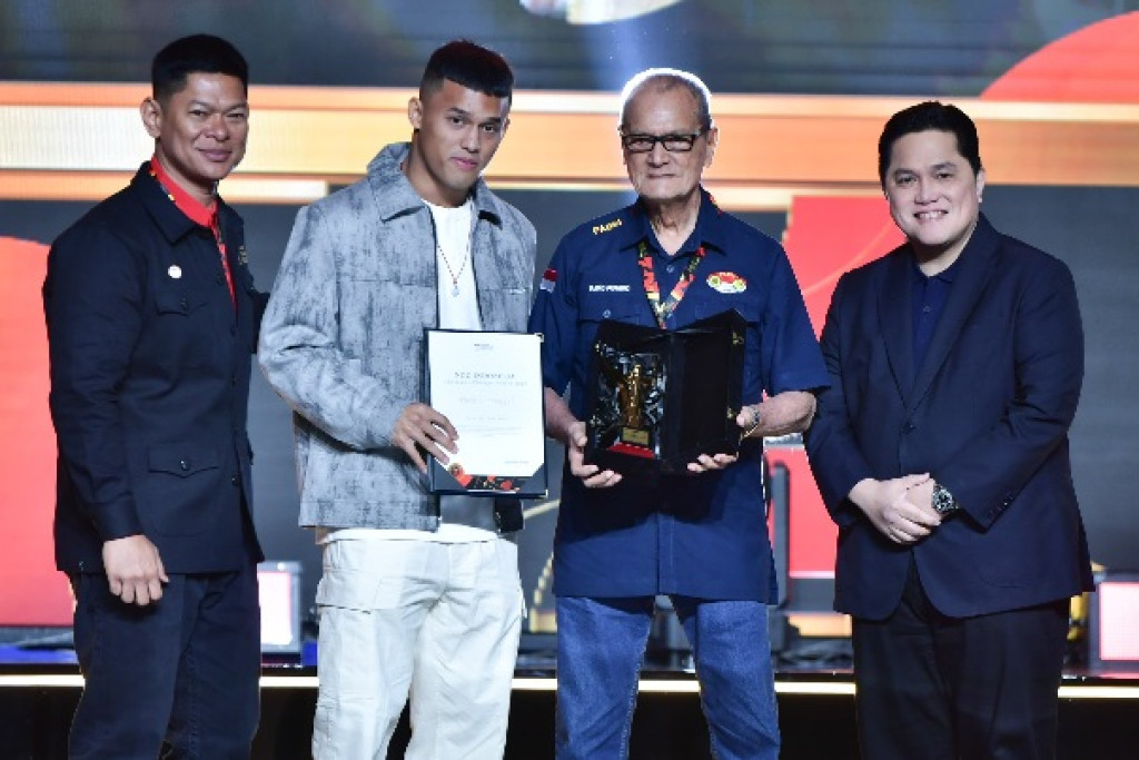 Rizki Juniansyah Raih Best of the Best di Ajang The Game Changer Award NOC Indonesia