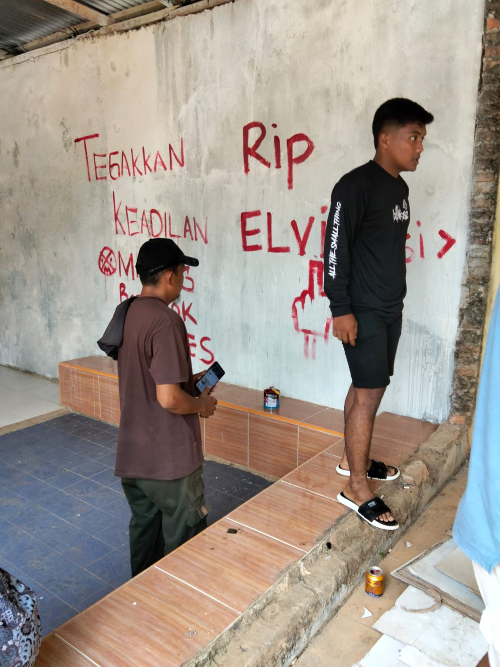 Rumah Dicoret dan Listrik Dipadamkan Massa, Laporan ES ke Polres Palas Tak Kunjung Diproses