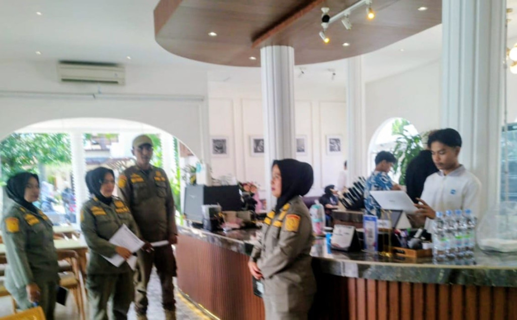 Satpol PP Temukan Mayoritas Cafe di Padangsidimpuan Belum Lengkapi Dokumen Izin