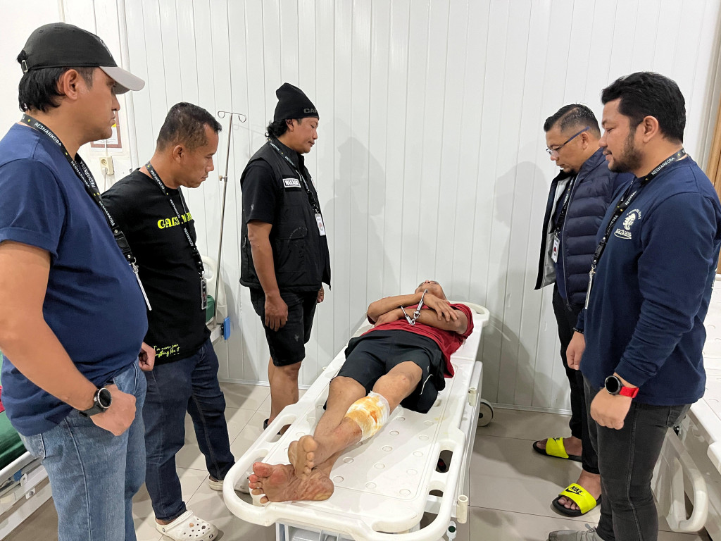 Seorang Residivis Edarkan Sabu Tumbang Ditembak Polisi di Tembung