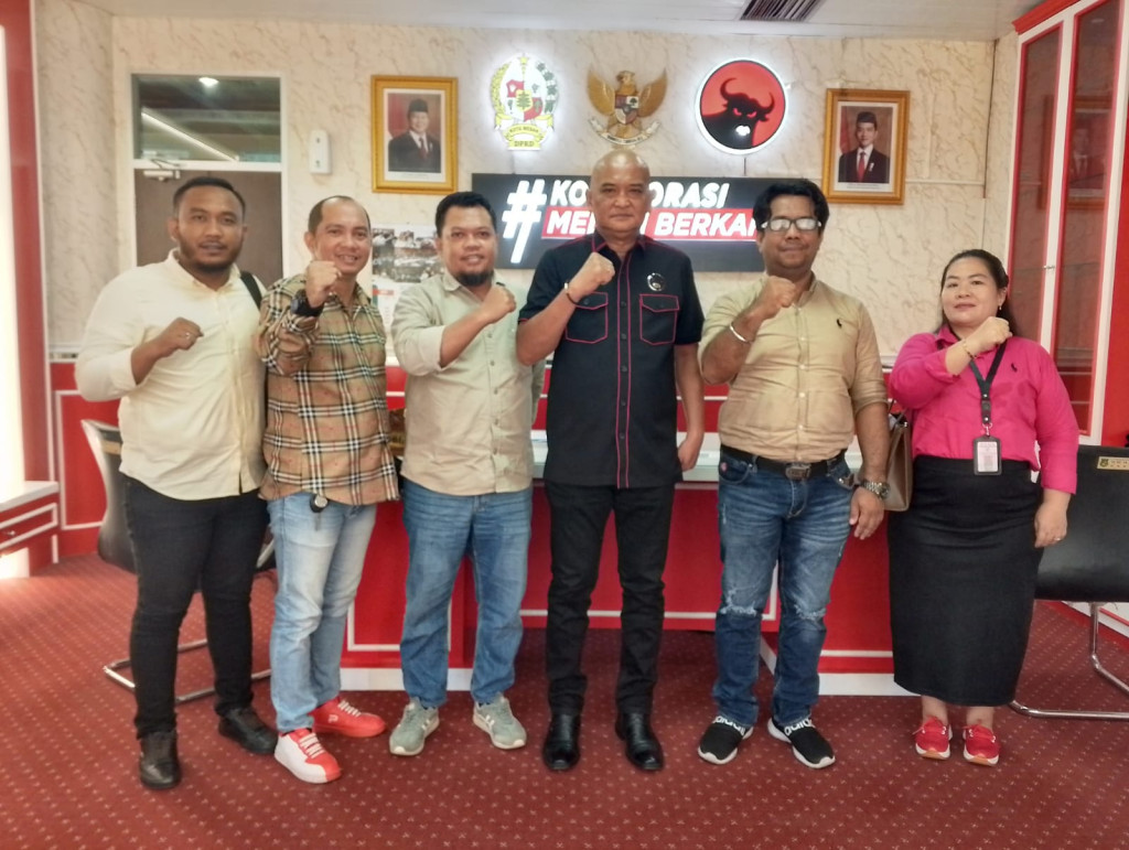 Sinergi Perkuat Pemberitaan Berkualitas, DPW APPI Sumatera Utara Silaturrahmi ke Fraksi PDIP Kota Medan