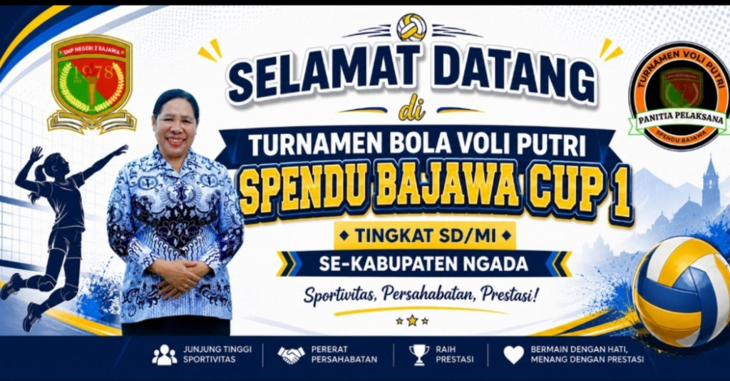 Sorak Pecah di Bajawa! SPENDU CUP I Jadi Panggung Adu Gengsi Voli Putri SD/MI Se-Ngada