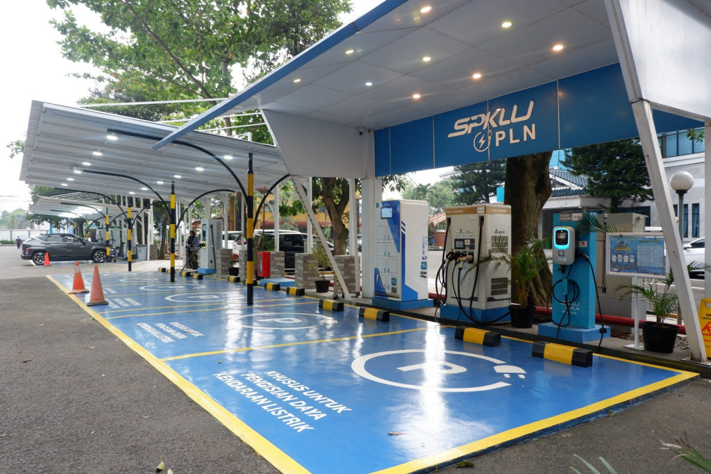 SPKLU PLN UP3 Bandung Siap Dukung Perjalanan Libur Idul Adha Pengguna Kendaraan Listrik