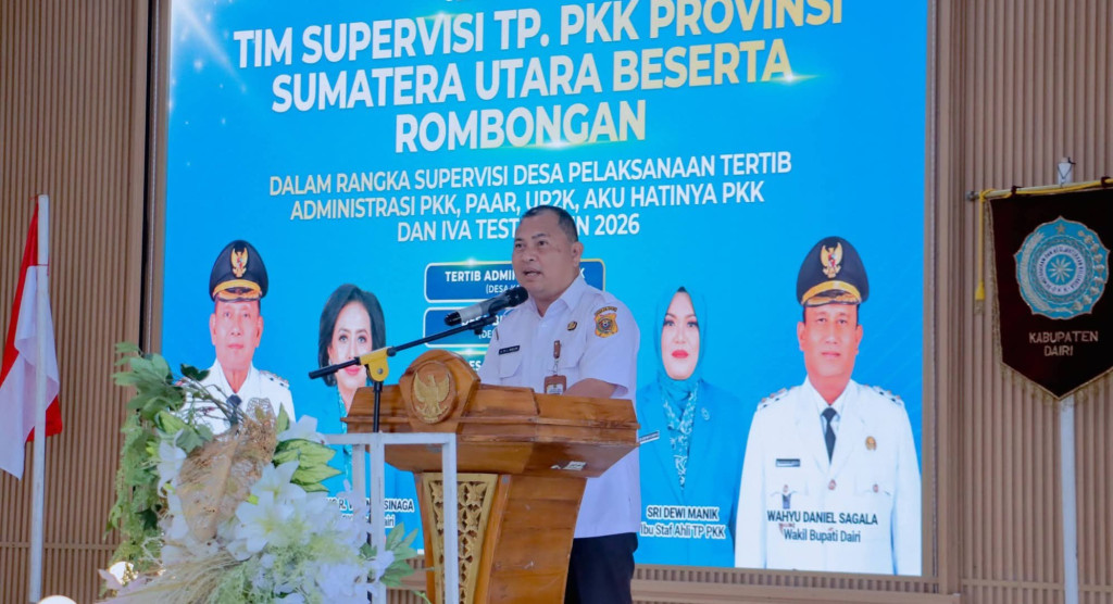 TP PKK Provsu Supervisi ke Dairi