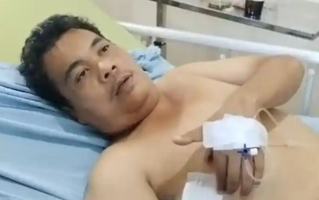 Viral Satpam MBG Ditembak Begal, Pilih Pulang dari Rumah Sakit karena Biaya Operasi Rp50 Juta