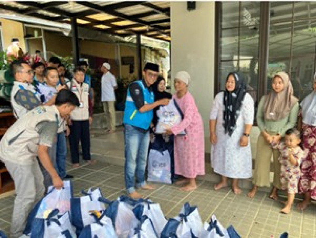 YBM PLN Hadir di Lokasi Bencana Bojong Koneng, Ringankan Beban Warga