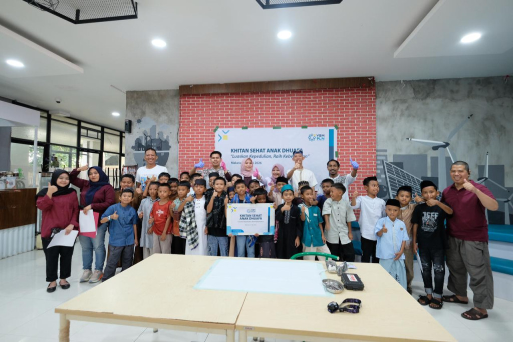 YBM PLN UIP Sulawesi Selenggarakan Khitan Massal Gratis untuk 50 Anak