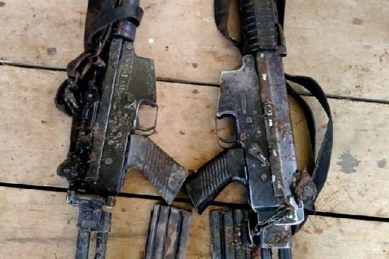 Sempat Dicuri KKB, Dua Senpi Polsubsektor Oksamol Ditemukan