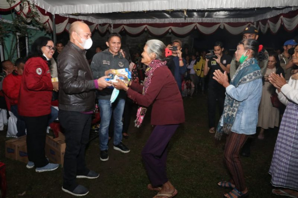 Dorong Sektor Petanian, Bupati Taput Kampanyekan Mamfaat Pupuk Organik