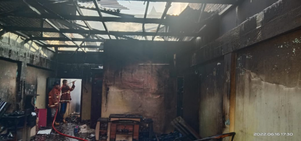 Tiga Unit Rumah di Tigalingga Dairi Terbakar, 2 Terpaksa Dibongkar