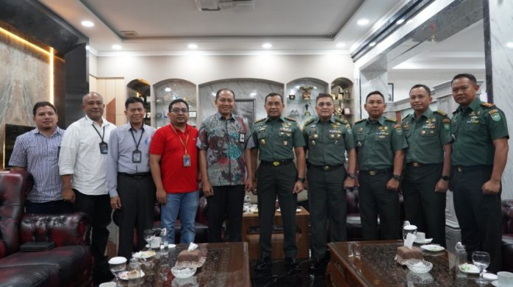 Tingkatkan Hubungan Baik Dengan Stakeholder, GM PLN UIW Aceh Kunjungi Kodam IM
