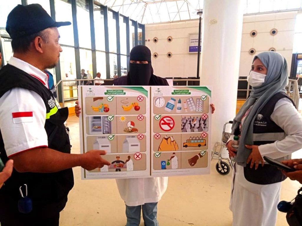 Kementerian Arab Saudi Kampanye Kesehatan kepada Jamaah Haji Indonesia