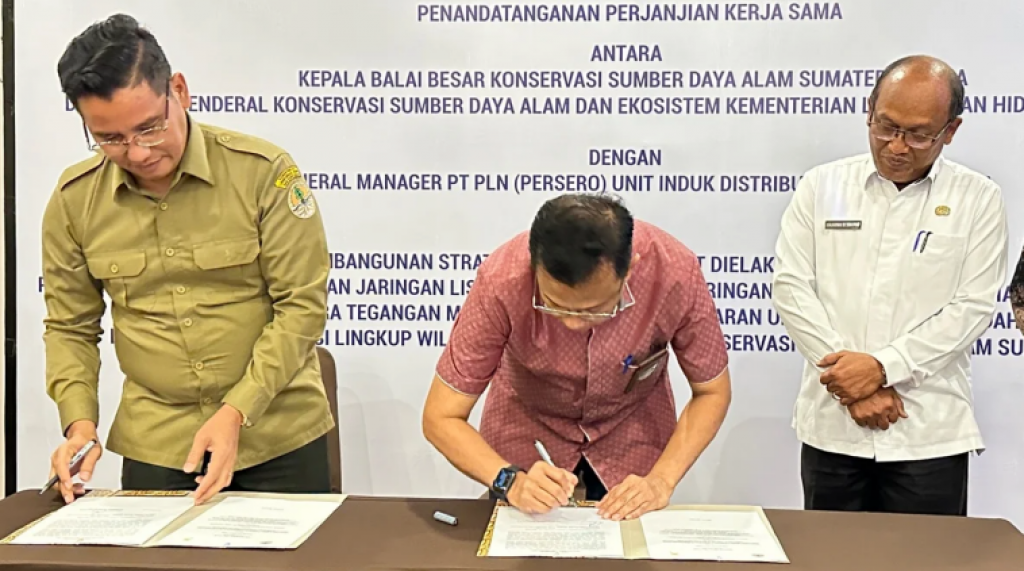 PLN dan BKSDA Sumatera Utara Sepakati Optimalisasi Kelistrikan Hutan Konservasi