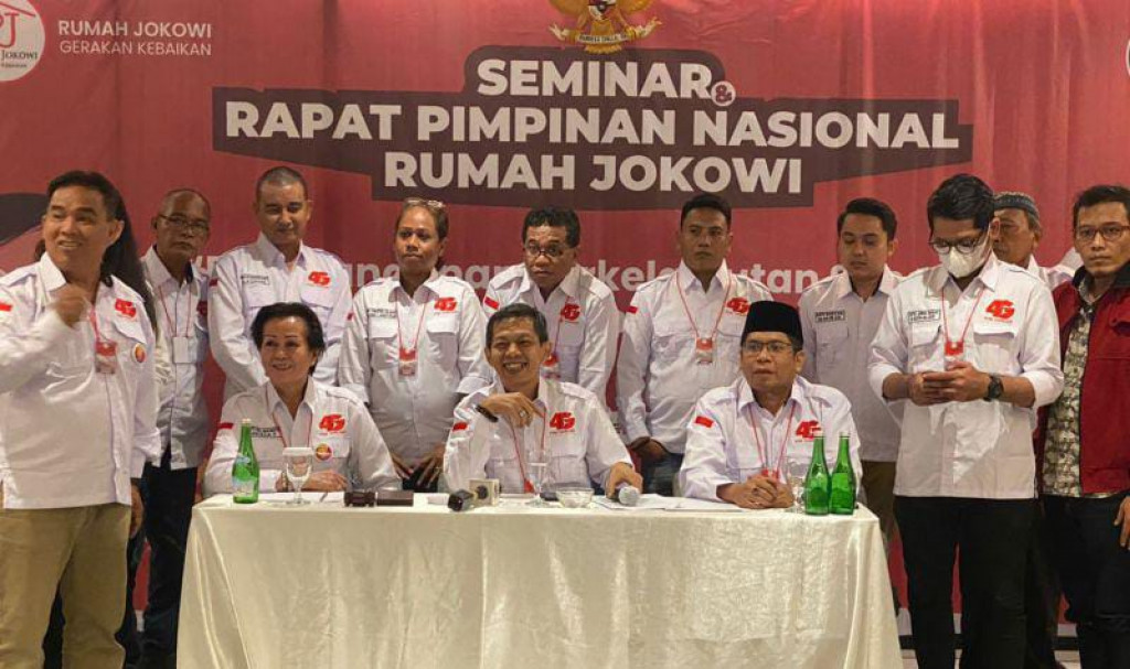 Relawan Rumah Jokowi Deklarasikan Dukungan Kepada Ganjar Pranowo di Capres 2024