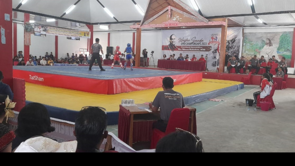 Wushu Sanda Open Championships 2023 Piala Bupati Taput Diminati Banyak Peserta
