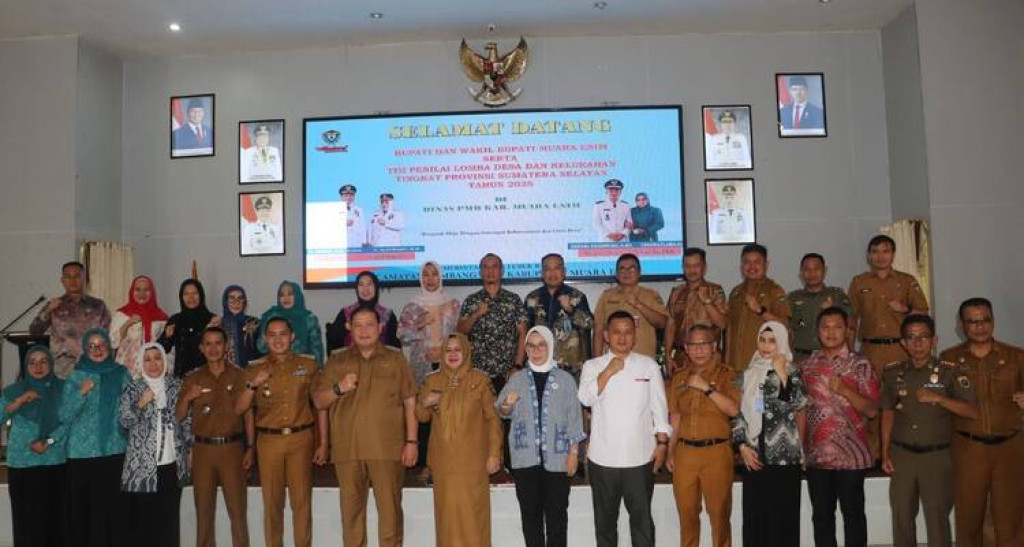 Lubuk Raman Wakili Muara Enim di Lomba Desa Tingkat Provinsi Sumsel 2025