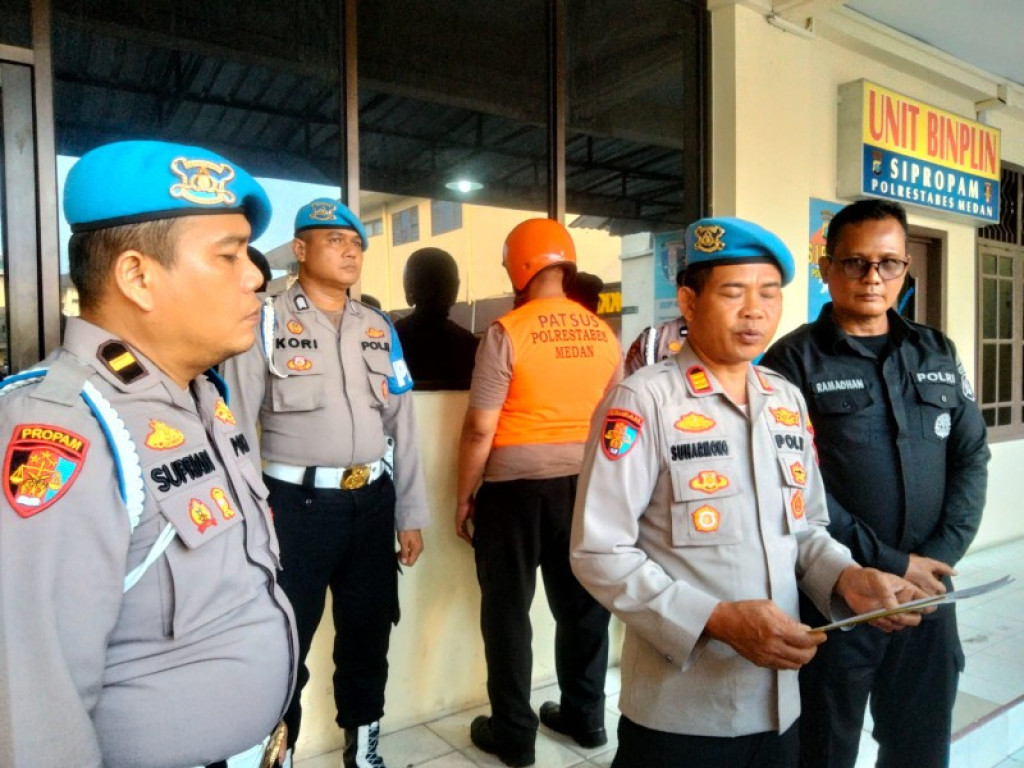 Oknum Polantas Polrestabes Medan Lakukan Pungli, Kasi Propam : Sanksi Jalani Patsus dan Demosi