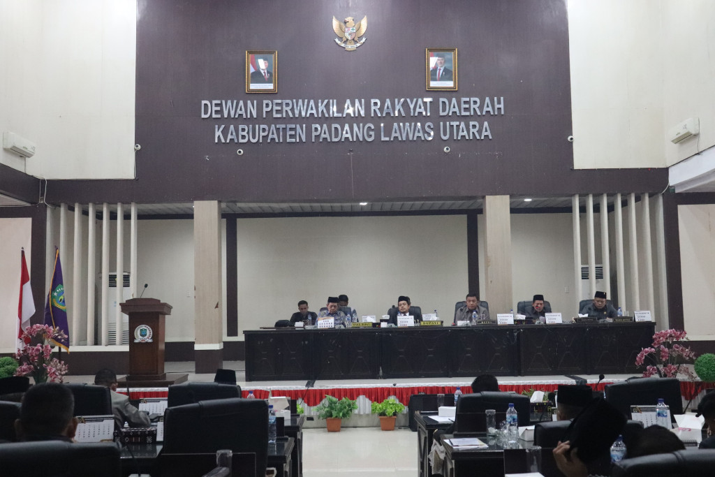 Pemkab dan DPRD Kabupaten Paluta Selenggarakan Rapat Paripurna RPJMD Tahun 2025-2029